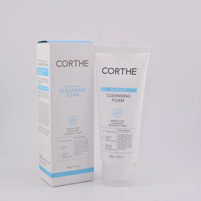CORTHE Dermo Pure Cleansing Foam veido prausiklis